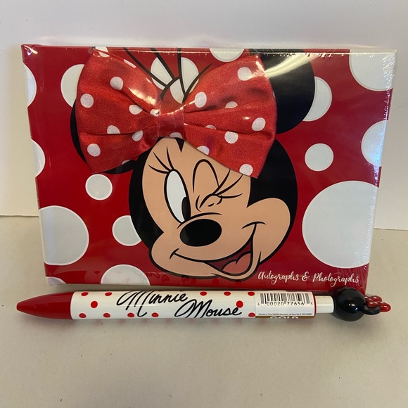 Disney Parks Minnie Mouse Autograph/Photograph Book - Picture 2 of 4